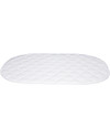 Olli Ella Quilted Cotton Insert for Changing Basket, White - Organic cotton Changing Tables