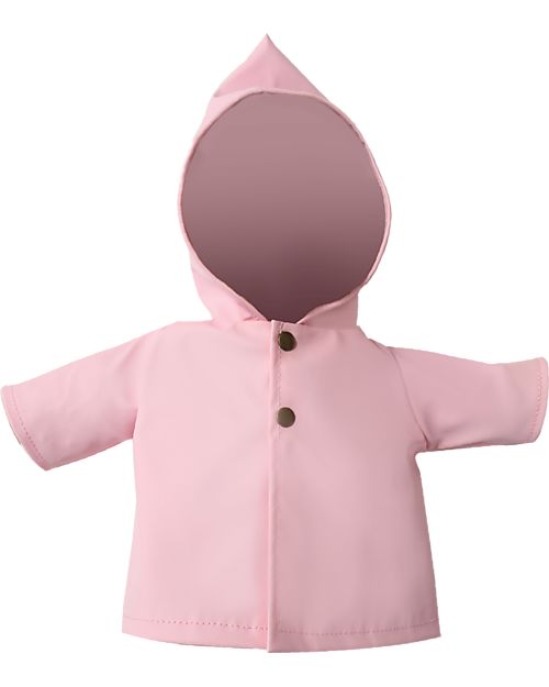 Olli Ella Rainy Clothes Set - Pink - for Dinkum Doll - 100% Cotton Dolls Accessories