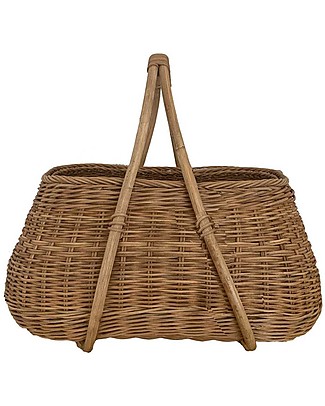 Olli Ella Rattan Basket - Mosey - Handmade! Storage organisers
