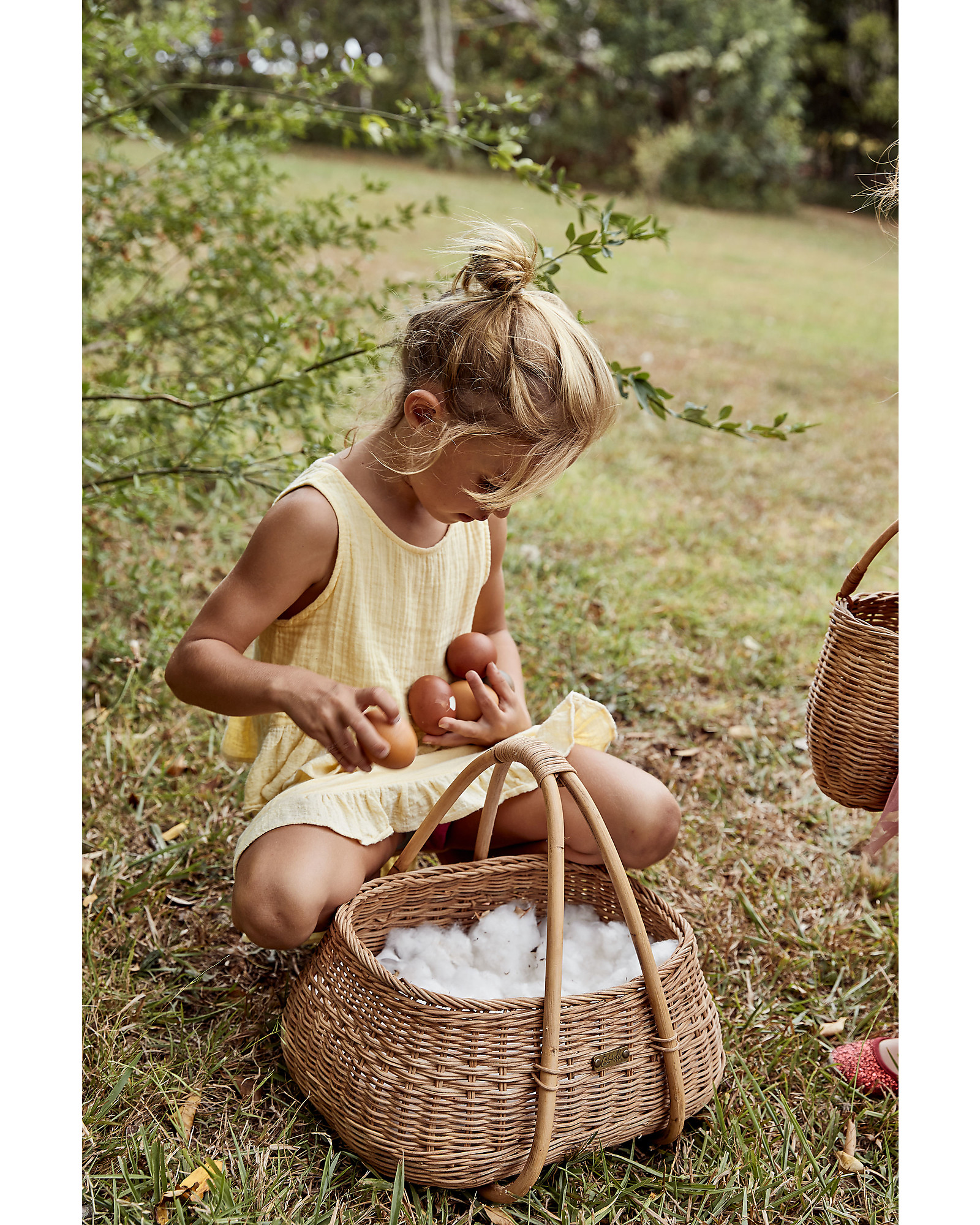 olli ella rattan picnic basket