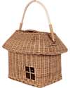 Olli Ella Rattan Hutch Big Basket - Natural Wicker Basket