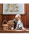 Olli Ella Rattan Hutch Big Basket - Natural Wicker Basket