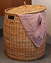 Olli Ella Rattan Storage Basket - Tuscan - with Lid - Handmade! Storage organisers