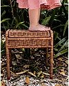 Olli Ella Rattan Storie Stool for Kids, Natural - with Hidden Storage Compartment! Stools