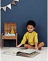Olli Ella Rattan Storie Stool for Kids, Natural - with Hidden Storage Compartment! Stools
