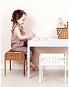 Olli Ella Rattan Storie Stool for Kids, Natural - with Hidden Storage Compartment! Stools