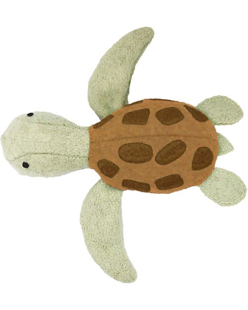 Olli Ella Set of 3 Soft Toys Marine Friends - Soft Wool - Handmade Soft Toys