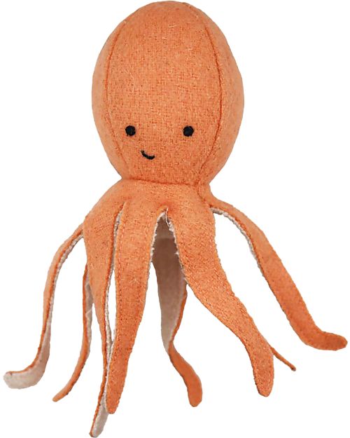 Olli Ella Set of 3 Soft Toys Marine Friends - Soft Wool - Handmade Soft Toys