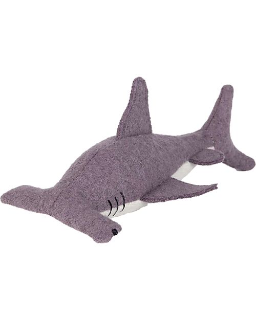 Olli Ella Set of 3 Soft Toys Marine Friends - Soft Wool - Handmade Soft Toys