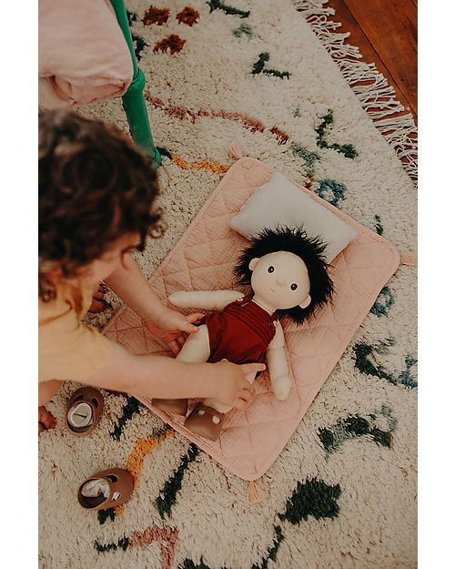 Olli Ella Strolley Bedding Set for Doll Pram - Rose Dolls Accessories