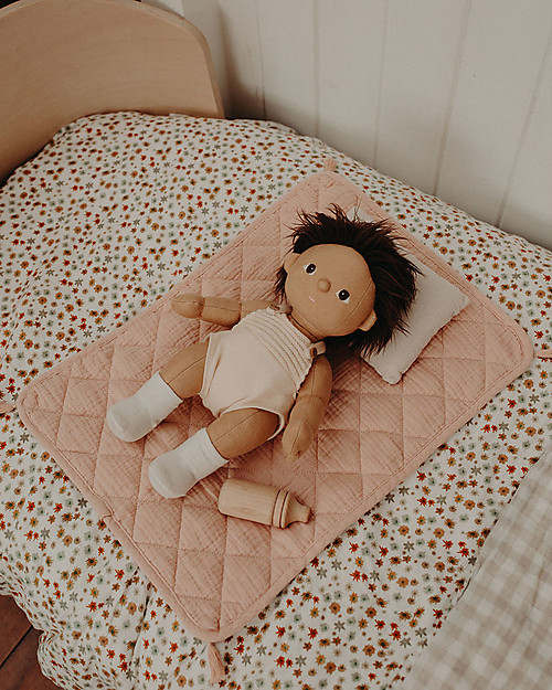Olli Ella Strolley Bedding Set for Doll Pram - Rose Dolls Accessories