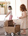 Olli Ella Strolley, Doll Pram, Wicker - Natural Toy Prams