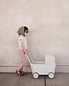 Olli Ella Strolley, Doll Pram, Wicker - White Toy Prams