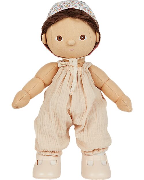 Olli Ella Travel Togs Clothes Set for Dinkum Doll - Blush - 100% Cotton Dolls Accessories