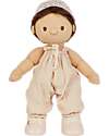 Olli Ella Travel Togs Clothes Set for Dinkum Doll - Blush - 100% Cotton Dolls Accessories