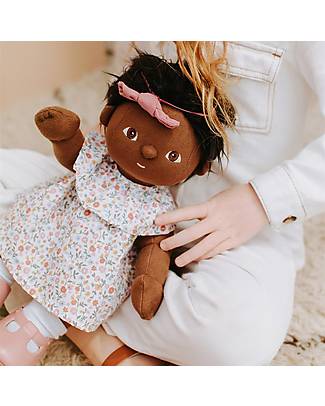 Olli Ella Travel Togs Clothes Set - for Dinkum Doll - Prairie Floral - 100% Cotton Dolls Accessories