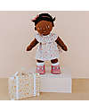 Olli Ella Travel Togs Clothes Set - for Dinkum Doll - Prairie Floral - 100% Cotton Dolls Accessories