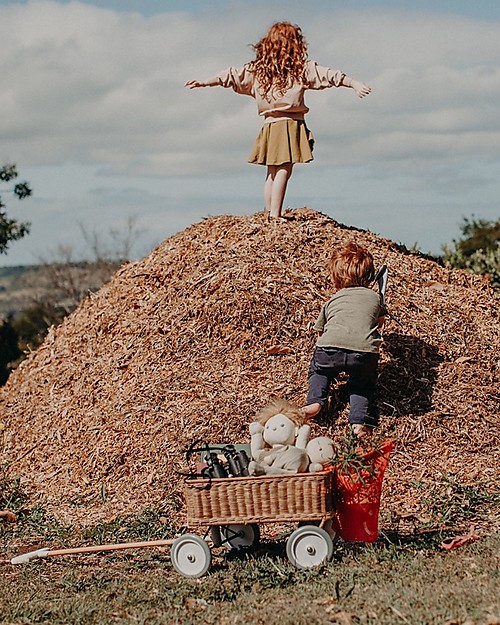 Olli Ella Wonder Wagon in Rattan - Natural - Handmade! Outdoor Games and Toys_