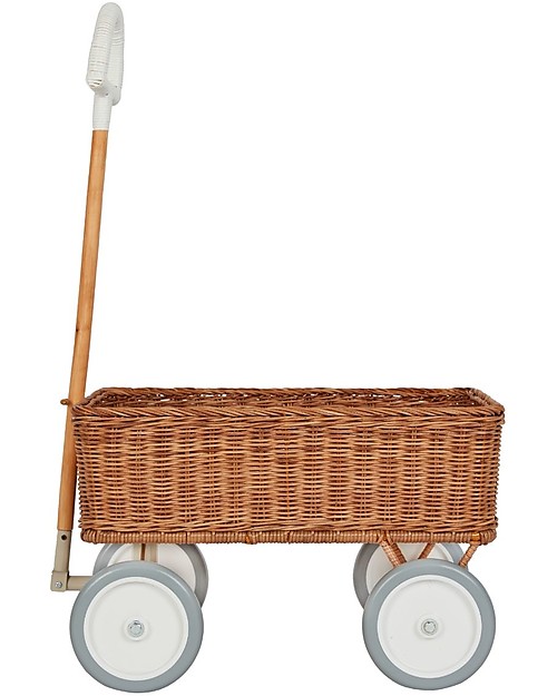 Olli Ella Wonder Wagon in Rattan - Natural - Handmade! Outdoor Games and Toys_