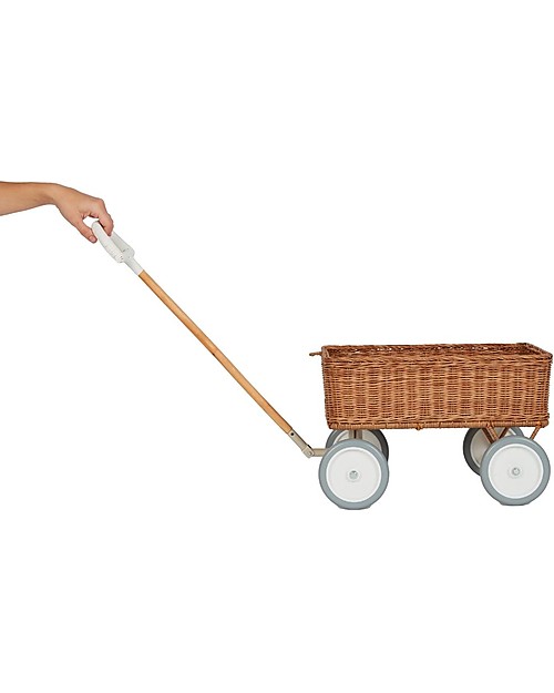 Olli Ella Wonder Wagon in Rattan - Natural - Handmade! Outdoor Games and Toys_