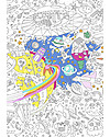 Omy Cosmos Colouring Poster (70 x 100 cm) - Printed on recycled paper! Draw And Color