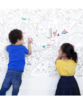 Omy Giant Fantastic Colouring Page (180 x 98 cm) - Printed on Recycled Paper! Colouring Activities