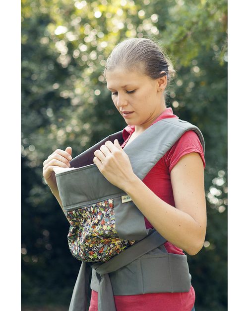 One Love Obi Mei Tai Baby Carrier in amazingly soft, brushed cotton twill Baby Carriers