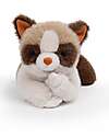 One Love Plush Caramel the Cat Plush Toy - the Plush that Hugs You - 31 x 15 x 14 cm - 100% Recycled Materials Soft Toys