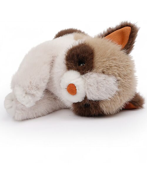 One Love Plush Caramel the Cat Weighted Plush Toy - the Plush that Hugs You - 31 x 15 x 14 cm - 100% Recycled Materials Soft Toys
