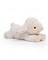 One Love Plush Daisy the Lamb Weighted Plush Toy - the Plush that Hugs You - 31 x 16 x 15 cm - 100% Recycled Materials Soft Toys