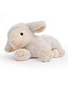 One Love Plush Daisy the Lamb Weighted Plush Toy - the Plush that Hugs You - 31 x 16 x 15 cm - 100% Recycled Materials Soft Toys