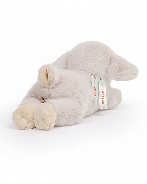 One Love Plush Daisy the Lamb Weighted Plush Toy - the Plush that Hugs You - 31 x 16 x 15 cm - 100% Recycled Materials Soft Toys