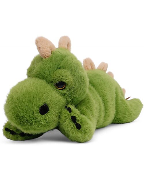 One Love Plush Derek the Dinosaur Weighted Plush Toy - the Plush that Hugs You - 40 x 13 x 15 cm - 100% Recycled Materials Soft Toys