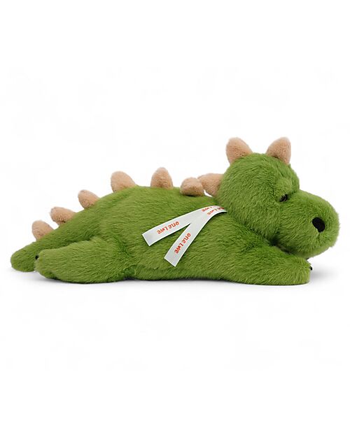 One Love Plush Derek the Dinosaur Weighted Plush Toy - the Plush that Hugs You - 40 x 13 x 15 cm - 100% Recycled Materials Soft Toys