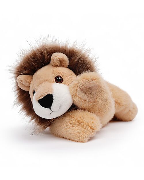 One Love Plush Leonard the Lion Weighted Plush Toy - the Plush that Hugs You - 40 x 13 x 15 cm - 100% Recycled Materials Soft Toys
