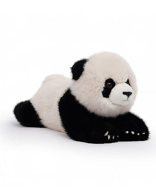 One Love Plush Peng the Panda Weighted Plush Toy - the Plush that Hugs You - 32 x 13 x 14 cm - 100% Recycled Materials Soft Toys