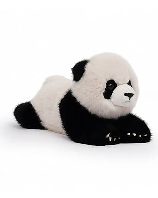 One Love Plush Peng the Panda Weighted Plush Toy - the Plush that Hugs You - 32 x 13 x 14 cm - 100% Recycled Materials Soft Toys