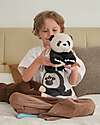 One Love Plush Peng the Panda Weighted Plush Toy - the Plush that Hugs You - 32 x 13 x 14 cm - 100% Recycled Materials Soft Toys