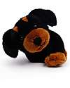 One Love Plush Pumpkin the Dachshund Lying Plush Toy - the Plush that Hugs You - 33 x 13 x 12 cm - 100% Recycled Materials Soft Toys