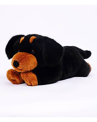 One Love Plush Pumpkin the Dachshund Lying Weighted Plush Toy - the Plush that Hugs You - 33 x 13 x 12 cm - 100% Recycled Materials Soft Toys