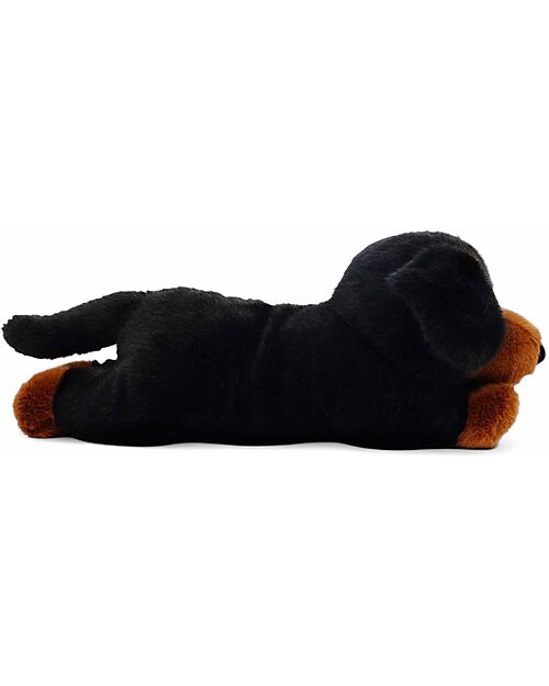 One Love Plush Pumpkin the Dachshund Lying Weighted Plush Toy - the Plush that Hugs You - 33 x 13 x 12 cm - 100% Recycled Materials Soft Toys