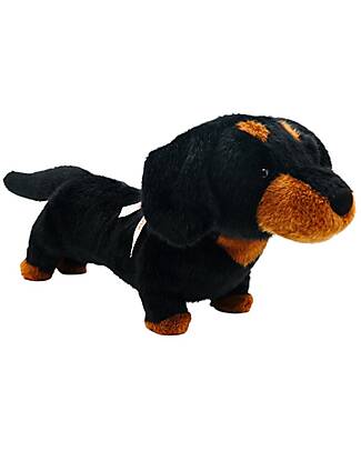 One Love Plush Pumpkin the Dachshund Plush Toy - the Plush that Hugs You - 40 x 17 x 18 cm - 100% Recycled Materials Soft Toys