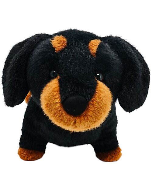 One Love Plush Pumpkin the Dachshund Weighted Plush Toy - the Plush that Hugs You - 40 x 17 x 18 cm - 100% Recycled Materials Soft Toys