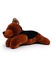 One Love Plush Rex the German Sheperd Weighted Plush Toy - the Plush that Hugs You - 37 x 13 x 15 cm - 100% Recycled Materials Soft Toys