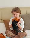 One Love Plush Rex the German Sheperd Weighted Plush Toy - the Plush that Hugs You - 37 x 13 x 15 cm - 100% Recycled Materials Soft Toys