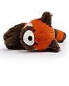 One Love Plush Rusty the Red Panda Plush Toy  - the Plush that Hugs You - 43 x 15 x 15 cm - 100% Recycled Materials Soft Toys