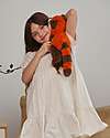 One Love Plush Rusty the Red Panda Weighted Plush Toy  - the Plush that Hugs You - 43 x 15 x 15 cm - 100% Recycled Materials Soft Toys