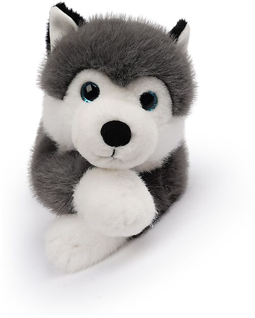 One Love Plush Scout the Husky Plush Toy - the Plush that Hugs You - 32 x 11 x 14 cm - 100% Recycled Materials Soft Toys
