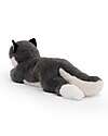 One Love Plush Scout the Husky Plush Toy - the Plush that Hugs You - 32 x 11 x 14 cm - 100% Recycled Materials Soft Toys