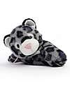 One Love Plush Sky the Snow Leopard Plush Toy - the Plush that Hugs You - 35 x 17 x 15 cm - 100% Recycled Materials Soft Toys